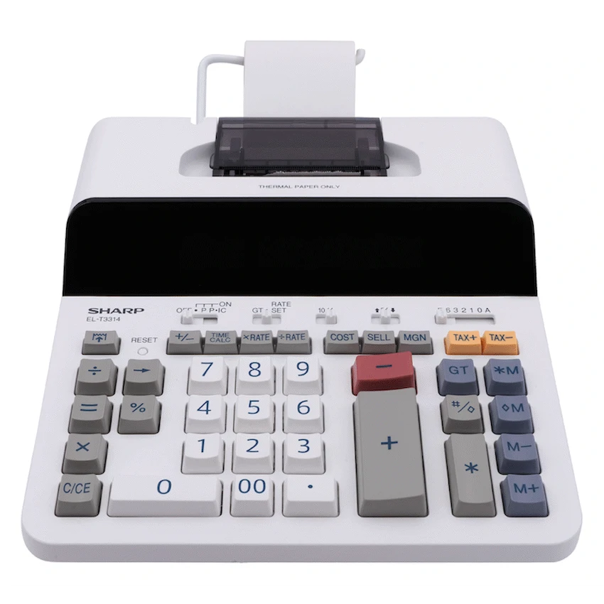 Sharp EL-T3314 Printing Calculator