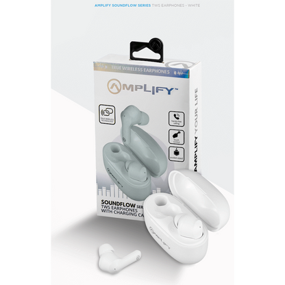 Amplify Soundflow Series TWS Earphones - White