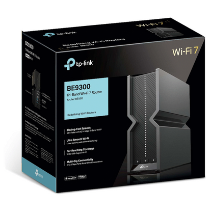 TP-Link Archer BE550 BE9300 Tri-Band Wi-Fi 7 Router