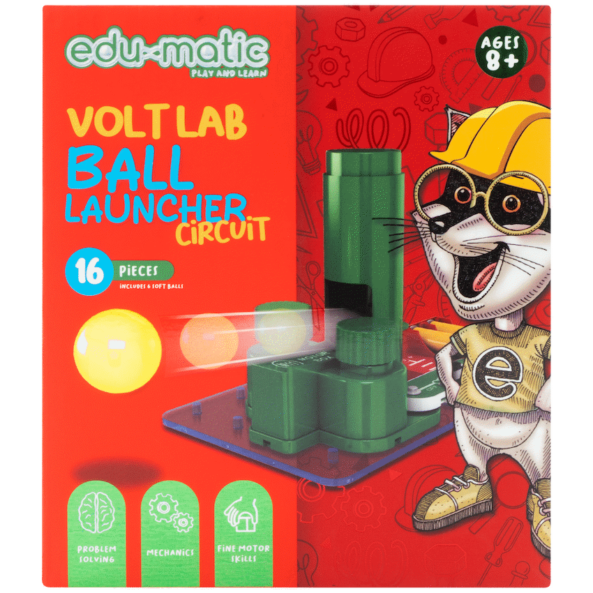 Edu-matic Volt Lab Ball Launcher Circuit