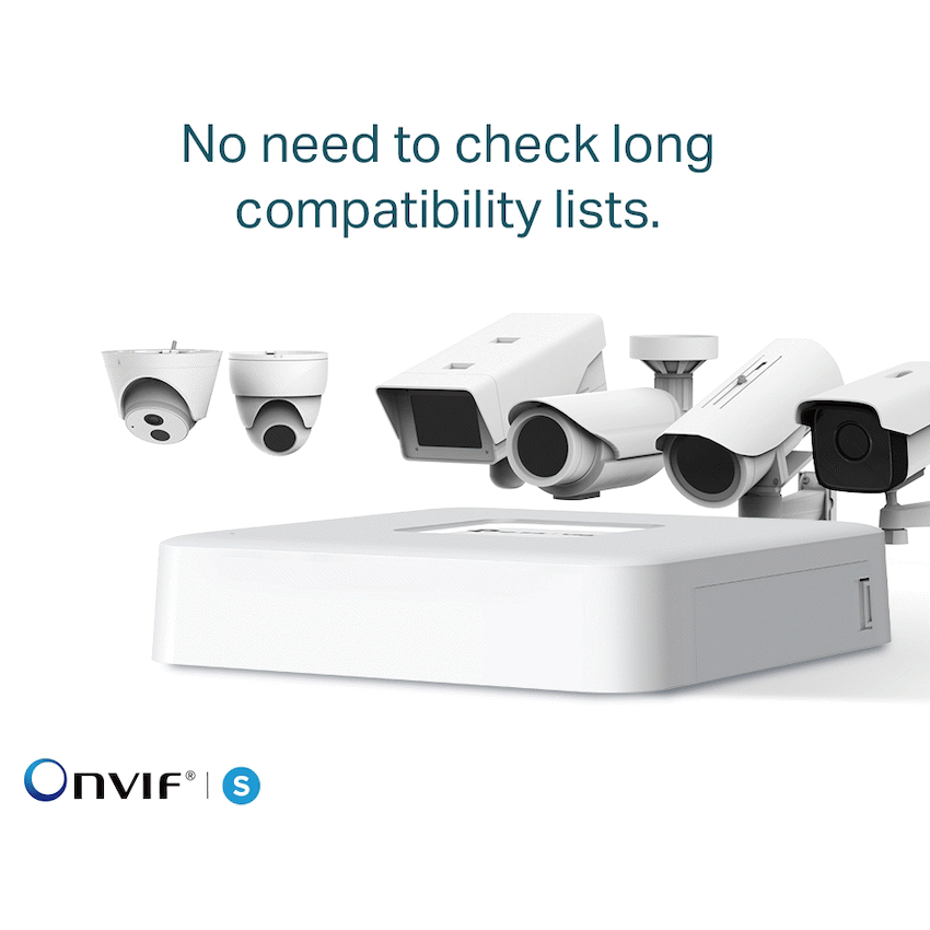 TP-Link Vigi NVR1104H-4P 4 Channel PoE Network Video Recorder