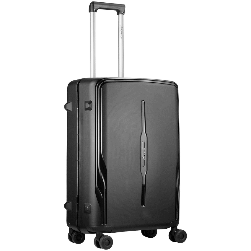 Travelwize Clipper PP 65cm 4-Wheel Spinner Luggage Black