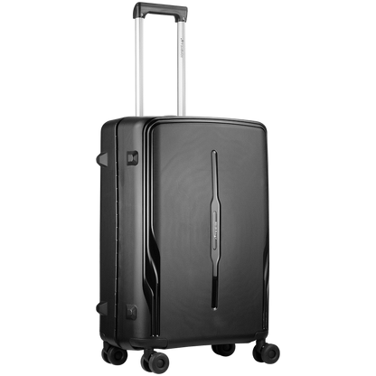 Travelwize Clipper PP 65cm 4-Wheel Spinner Luggage Black