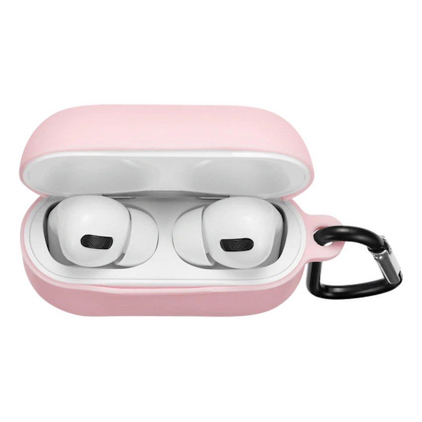 Amplify Note X Series TWS Earphones - White Case + Pink Cover