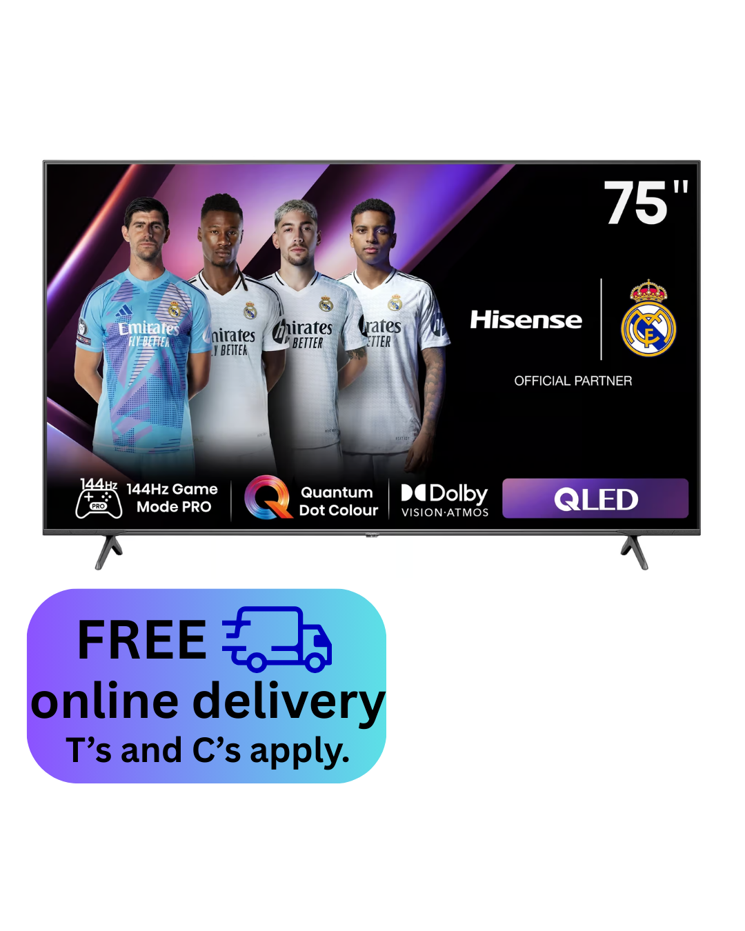 Hisense 75Q7N 75 4K Uhd Qled Smart Tv - Everyday Elektronics South Africa