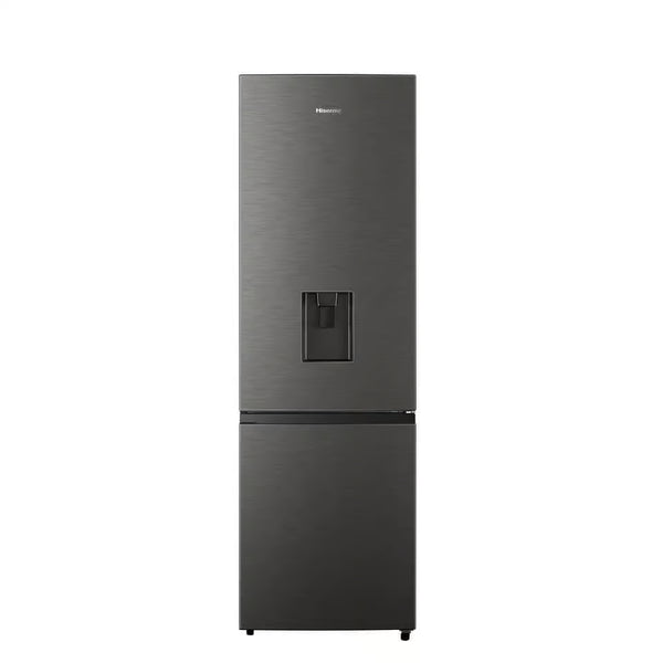 Hisense H370Bit Wd 263L Titanium Inox Combi Refrigerator With Water Dispenser - Everyday Elektronics South Africa