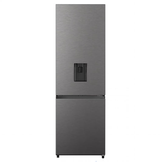 Hisense H450BIT-WD 350L Titanium Silver Side by Side refrigerator with water dispenser