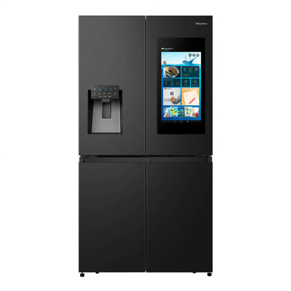 Hisense H750Fsb Ids 536L Black Stainless Steel Multi Door Refrigerator With Integrated Handle And Smart Connectivity - Everyday Elektronics South Africa