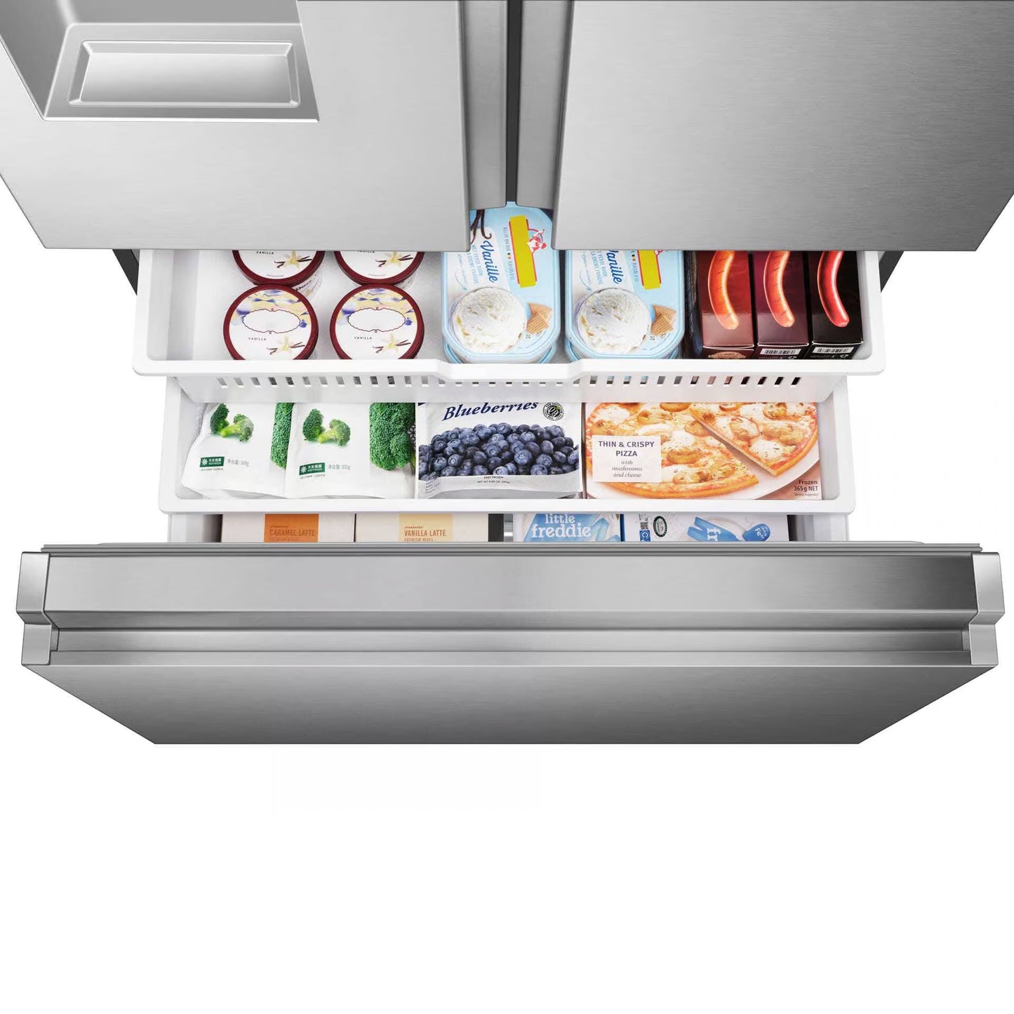 Hisense H760Fs Id 536L Stainless Steel French Door Refrigerator With Water Dispenser - Everyday Elektronics South Africa