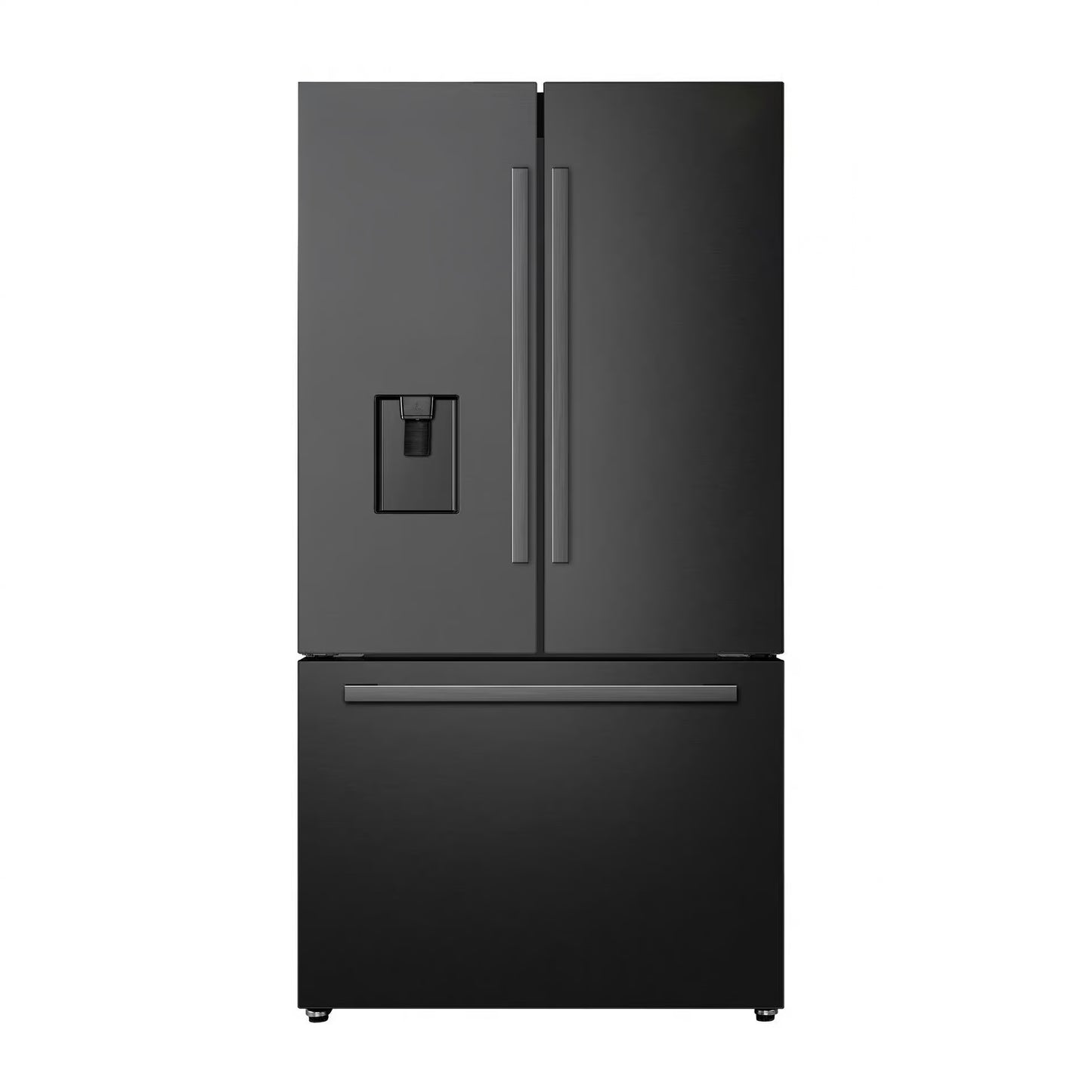 Hisense H760Fsb Wd 575L Black French Door Refrigerator With External Handle And Water Dispenser - Everyday Elektronics South Africa