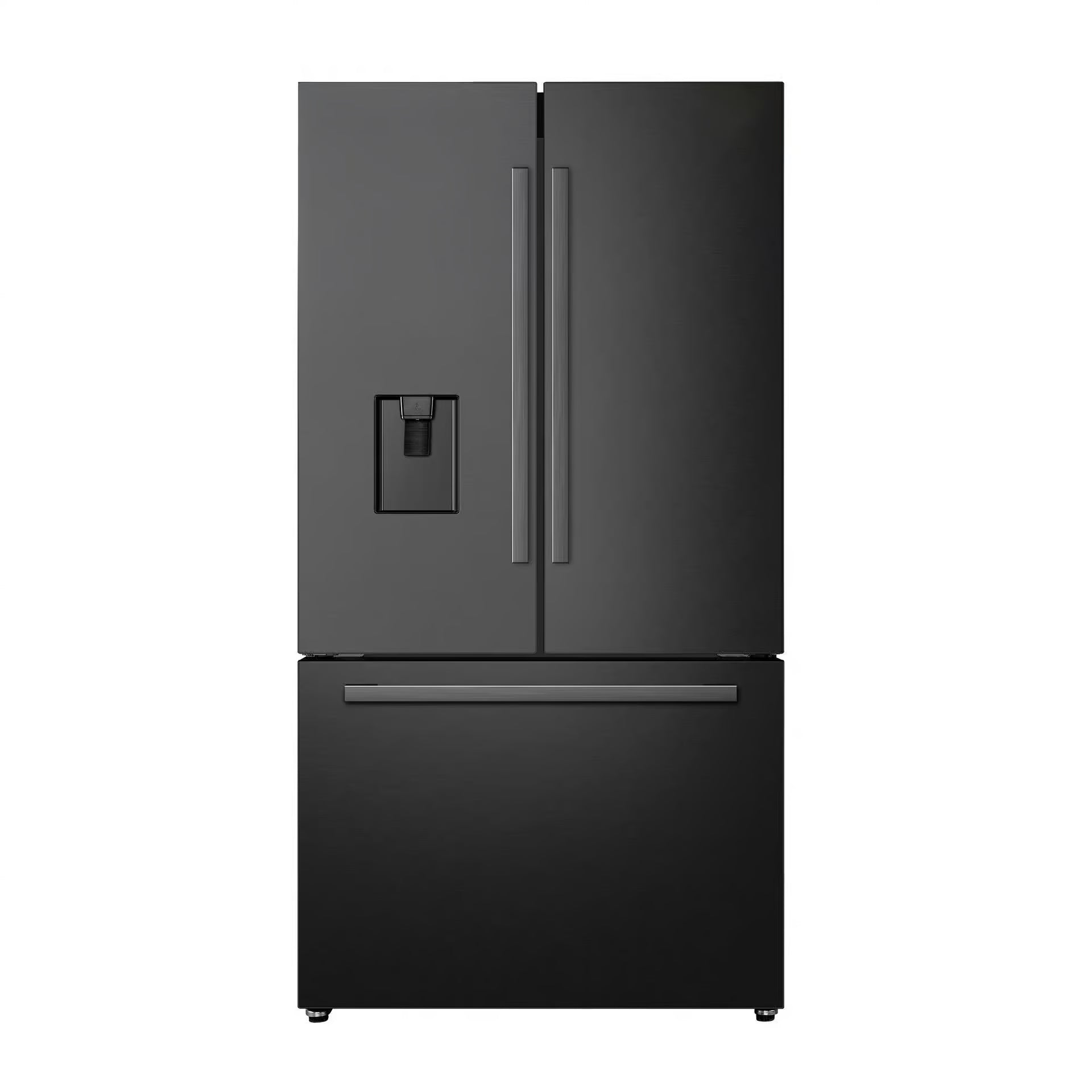 Hisense H760Fsb Wd 575L Black French Door Refrigerator With External Handle And Water Dispenser - Everyday Elektronics South Africa