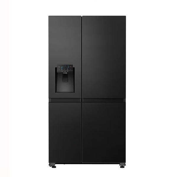 Hisense H780Sb Idl 601L Black Stainless Steel Multi Door Refrigerator With Integrated Handle And Water Dispenser - Everyday Elektronics South Africa
