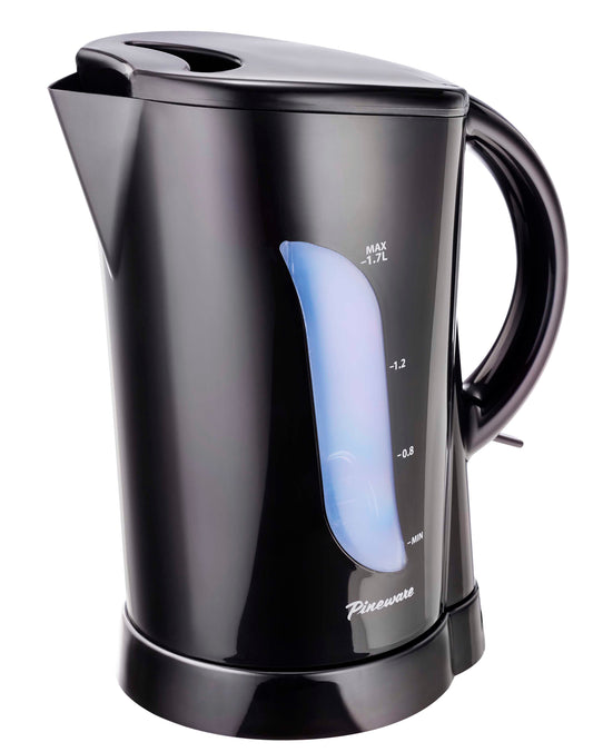 PCPK20 Pineware 1.7L Cordless Kettle Black