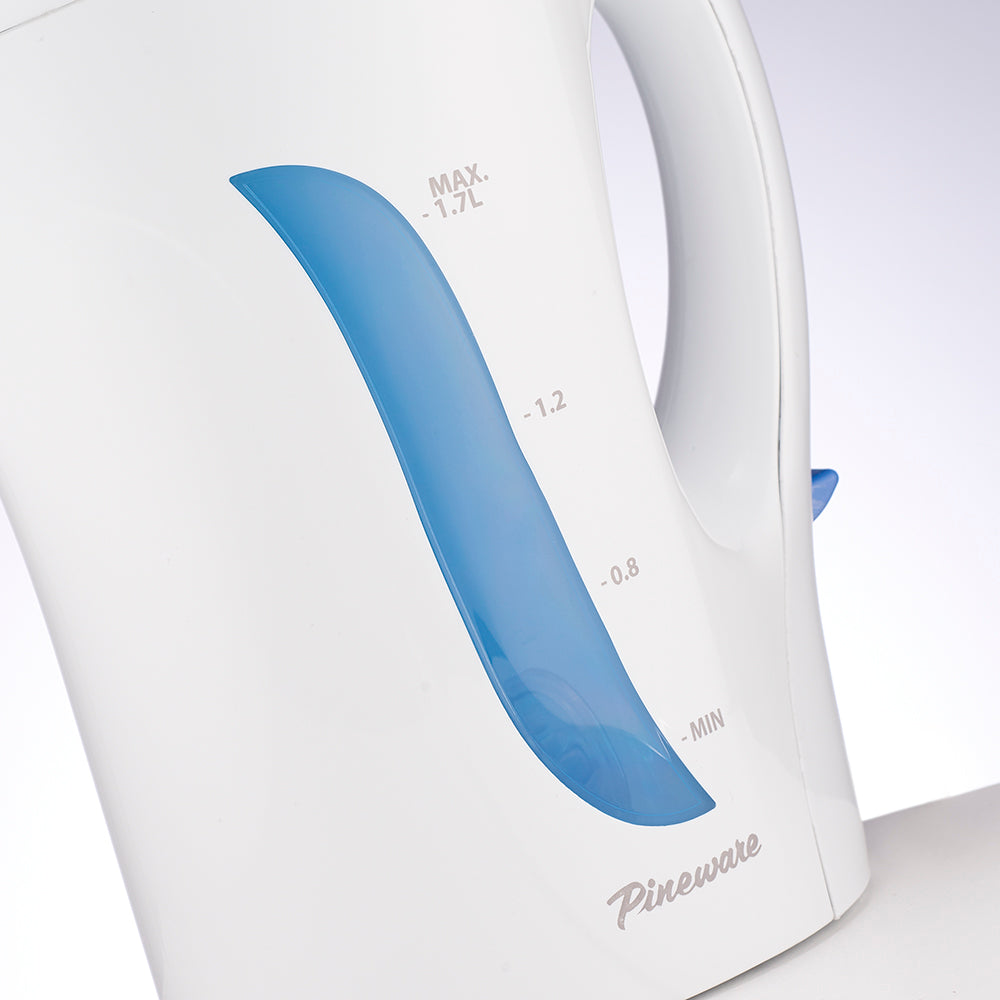 PPAK17 PW WHITE CORDED AUTO KETTLE