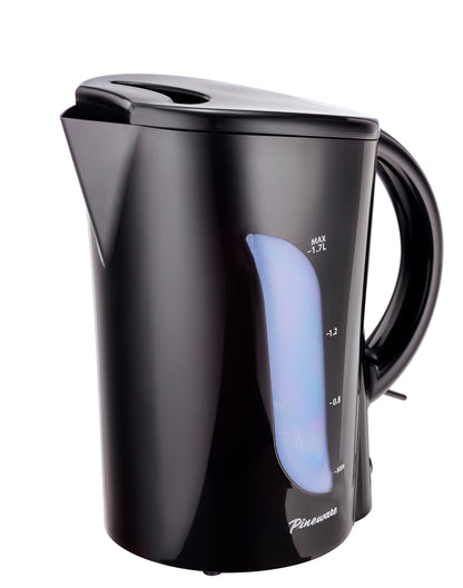 PPAK20 Pineware 1.7L Corded Kettle Black