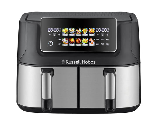 RUSSELL HOBBS 9L DUAL AIR FRYER RHAF09DSS