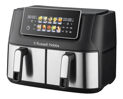 RUSSELL HOBBS 9L DUAL AIR FRYER RHAF09DSS
