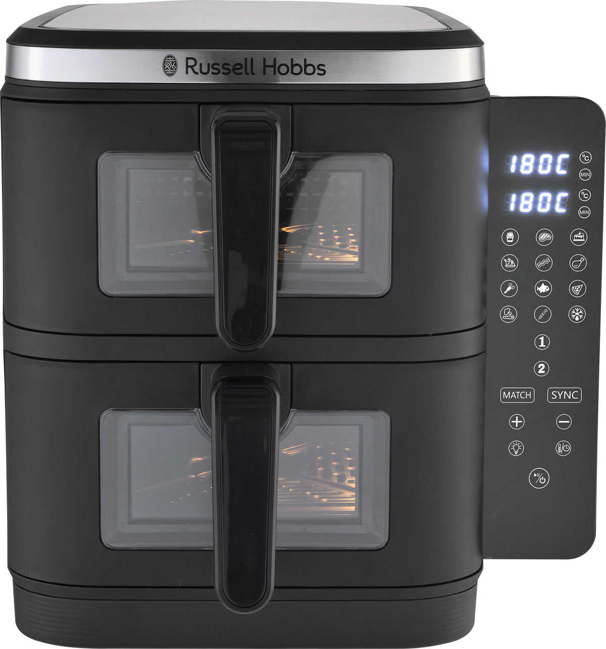 RUSSELL HOBBS 11L DUAL STACK DIGITAL AIR FRYER RHAF11DS