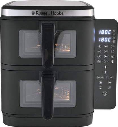 RUSSELL HOBBS 11L DUAL STACK DIGITAL AIR FRYER RHAF11DS