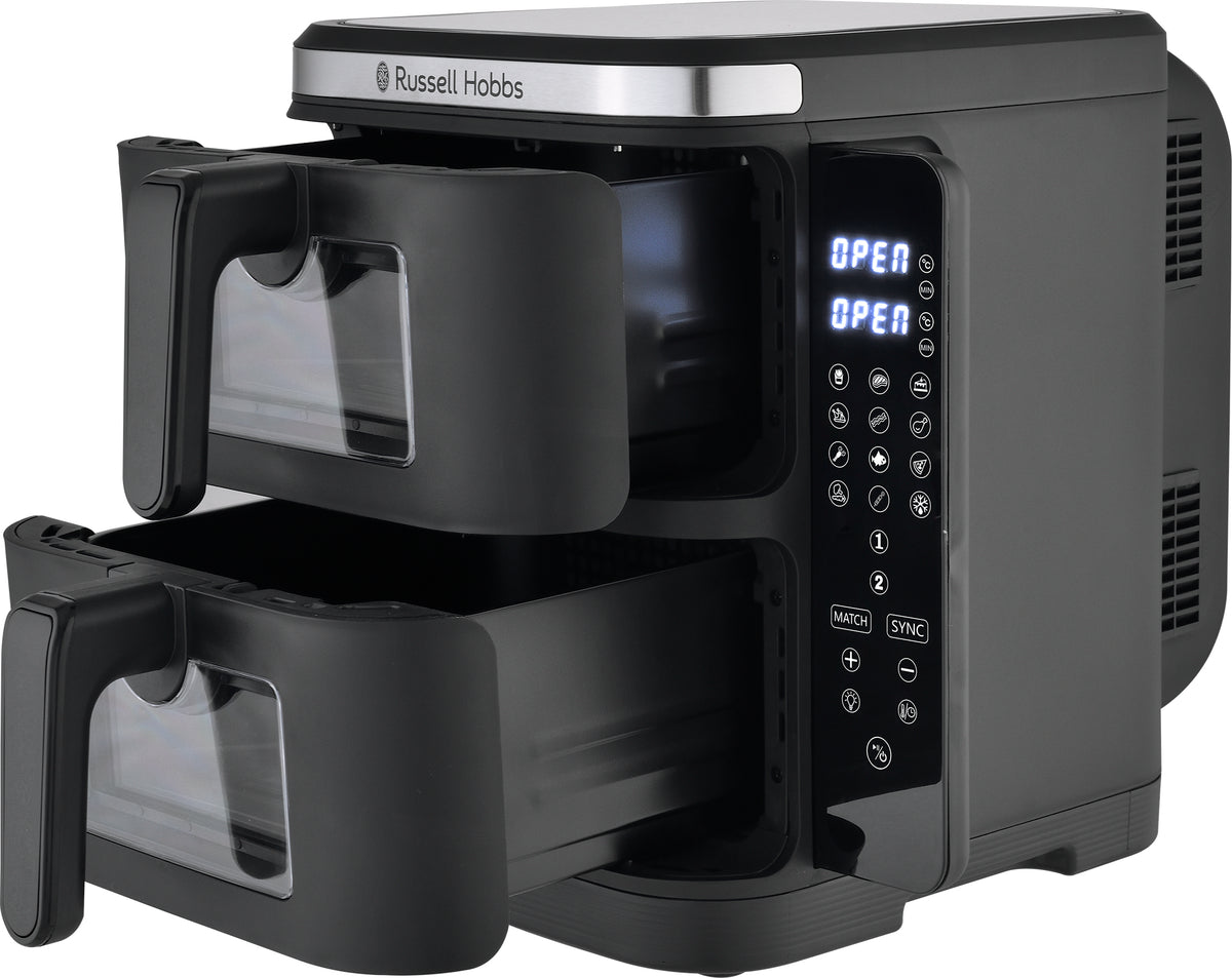 RUSSELL HOBBS 11L DUAL STACK DIGITAL AIR FRYER RHAF11DS
