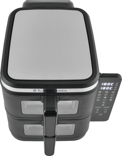 RUSSELL HOBBS 11L DUAL STACK DIGITAL AIR FRYER RHAF11DS