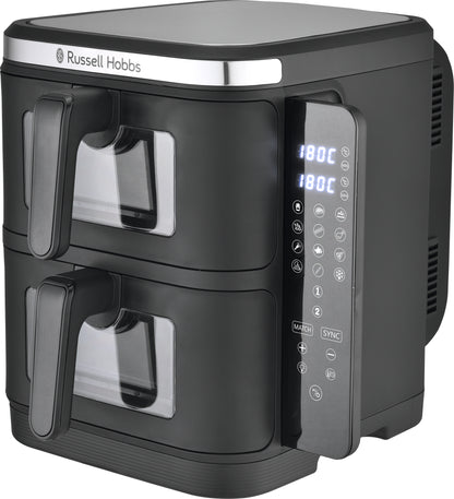 RUSSELL HOBBS 11L DUAL STACK DIGITAL AIR FRYER RHAF11DS