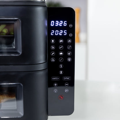 RUSSELL HOBBS 11L DUAL STACK DIGITAL AIR FRYER RHAF11DS