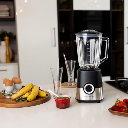 RUSSELL HOBBS ESSENCE 1.5L GLASS JUG BLENDER 600W RHB828