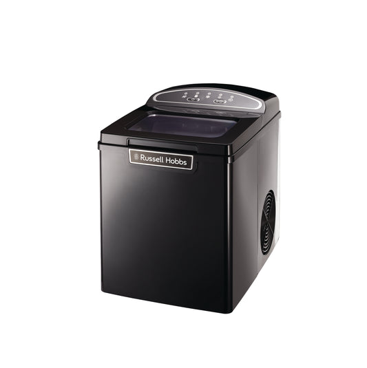 RHBIM12 RUSSELL HOBBS BLACK 12KG ICE MAKER