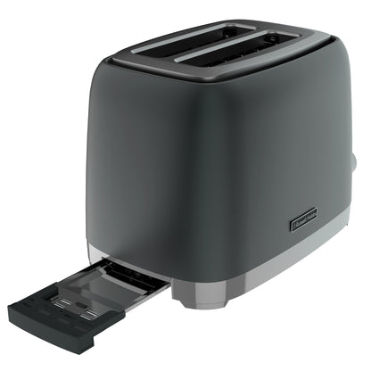 RUSSELL HOBBS AURORA 2 SLICE STAINLESS STEEL TOASTER RHCT09