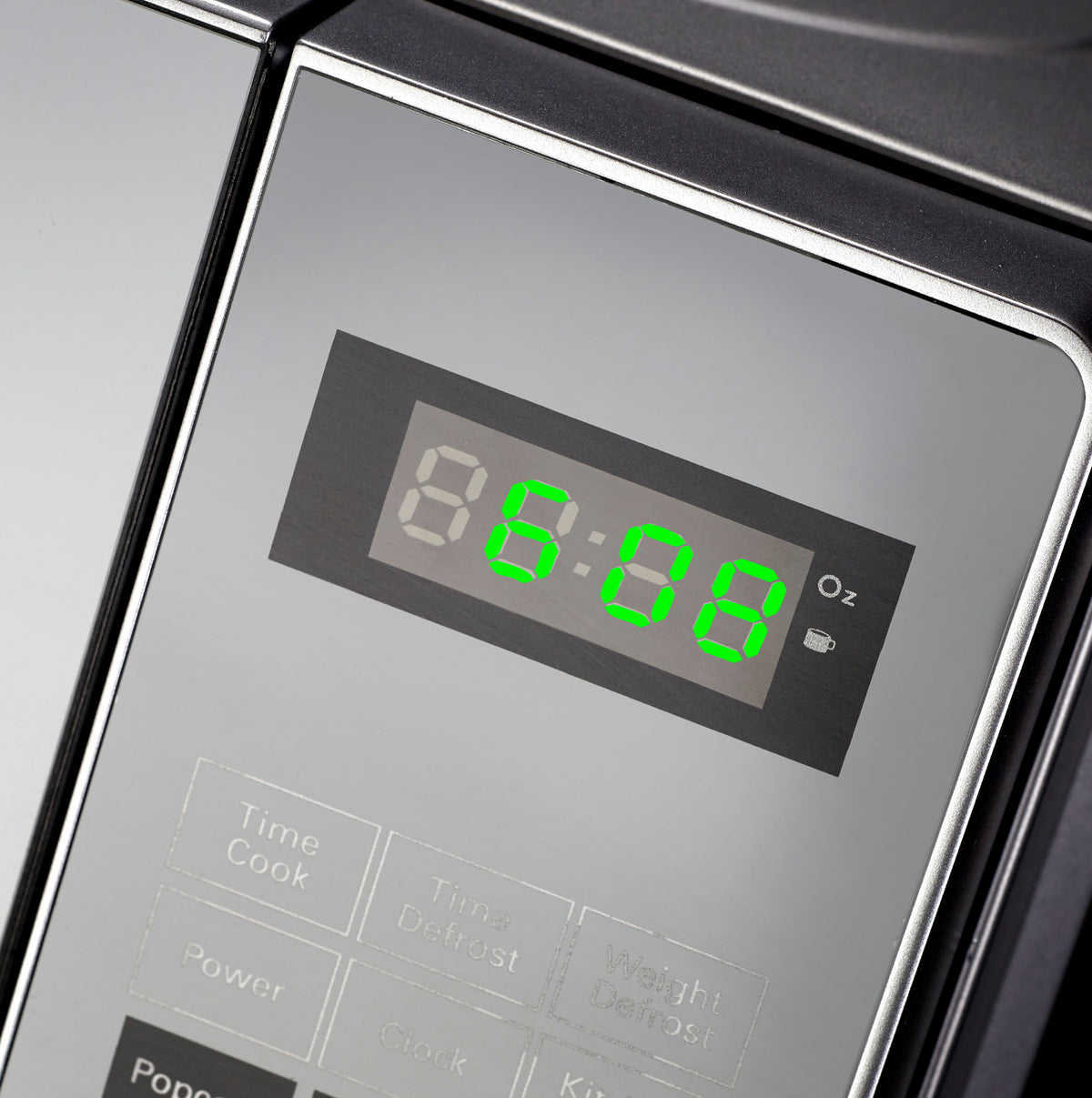 RHEM21L RUSSELL HOBBS 20L ELECTRONIC MICROWAVE SILVER MIRROR FINISH