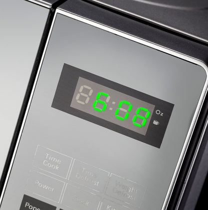 RHEM21L RUSSELL HOBBS 20L ELECTRONIC MICROWAVE SILVER MIRROR FINISH