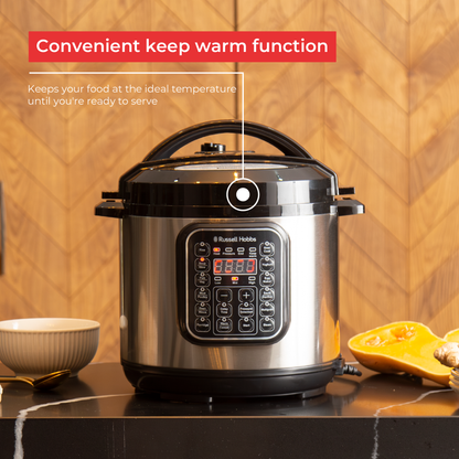 RHEP6N RUSSELL HOBBS 6L ELECTRIC PRESSURE COOKER