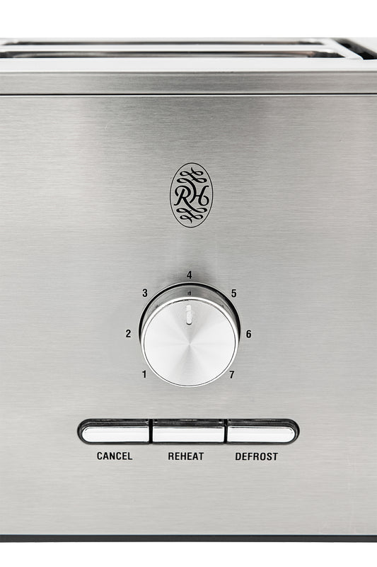 Russell Hobbs Nexus 2 Slice Toaster Silver RHPT2