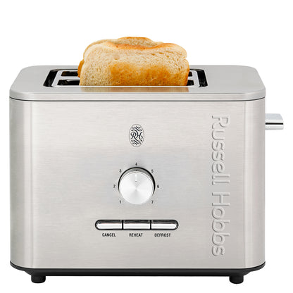 Russell Hobbs Nexus 2 Slice Toaster Silver RHPT2
