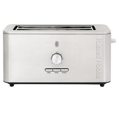 Russell Hobbs Nexus 4 Slice Toaster Silver RHPT4