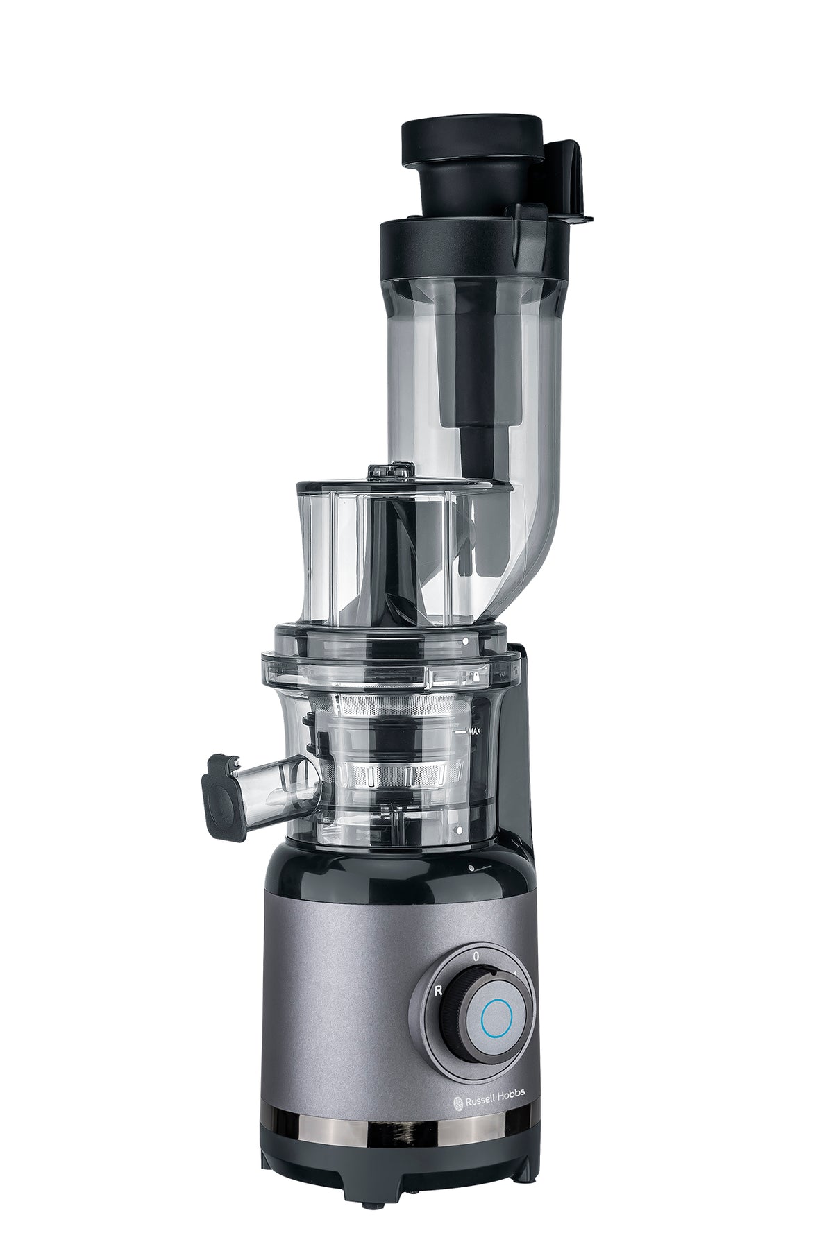 RUSSELL HOBBS VELOCITY DARK COLD-PRESS JUICER RHSJ370
