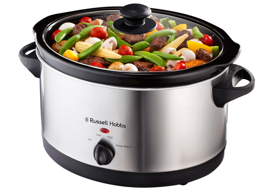 RHSS75 RUSSELL HOBBS 6.5L OVAL SLOW COOK