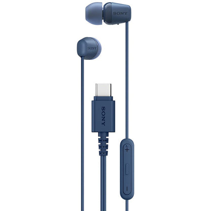Sony EX15C USB-C Wired In-Ear Earphones - Blue