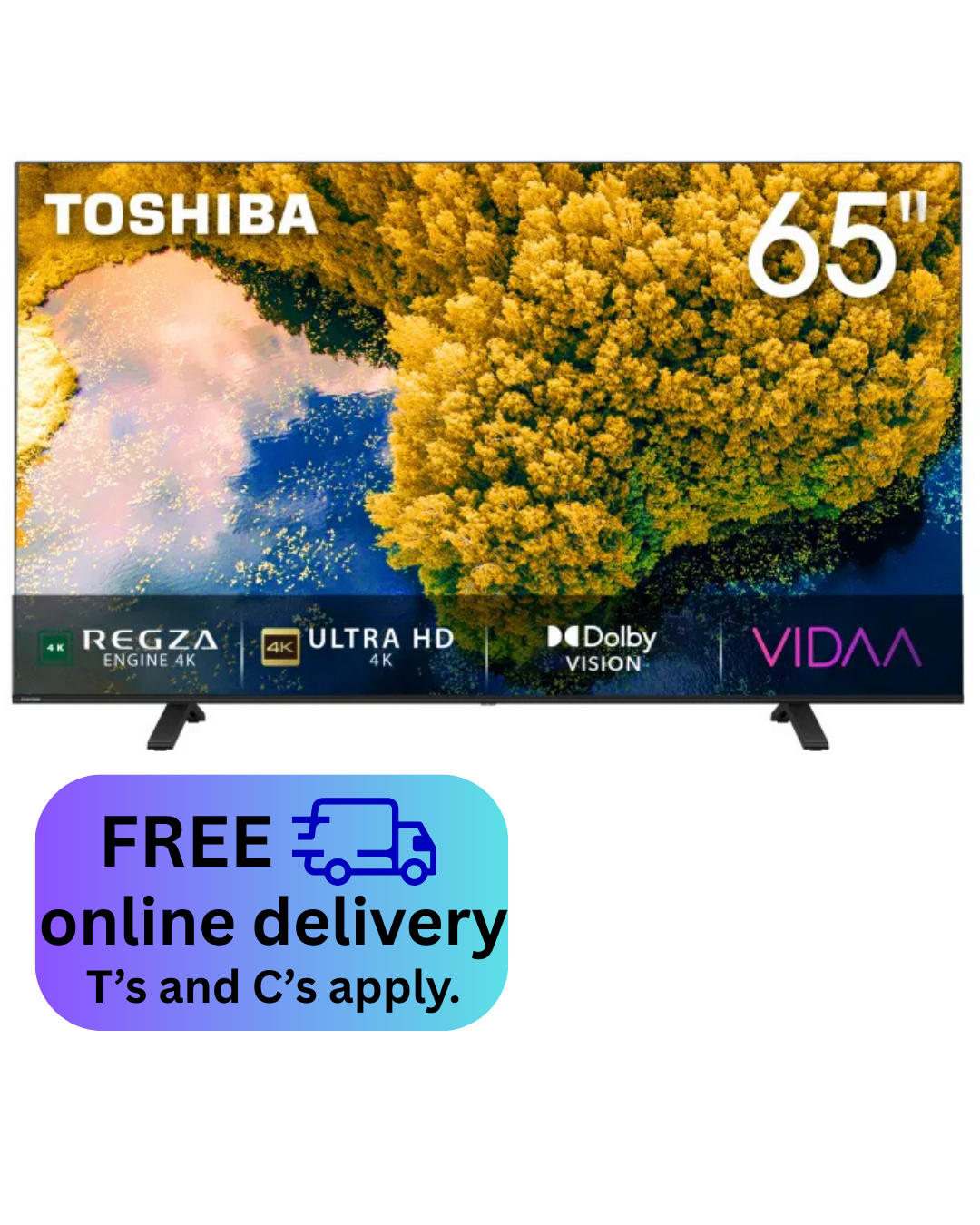 Toshiba 65C350Rp 65 4K Smart Tv - Everyday Elektronics South Africa