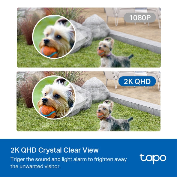 Tp Link Tapo C420S2 2K Smart Wire Free Security Camera 2 Camera System - Everyday Elektronics South Africa