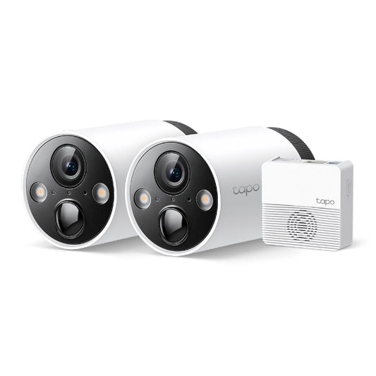 TP-Link Tapo C420S2 2K Smart Wire-Free Security Camera, 2 Camera System