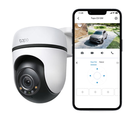 TP-Link Tapo C510W 2K Outdoor Pan/Tilt Security WiFi Camera