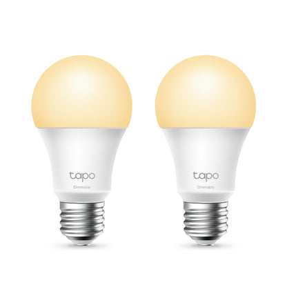 TP-Link Tapo L510E (2-Pack) Smart Wi-Fi Light Bulb - Dimmable