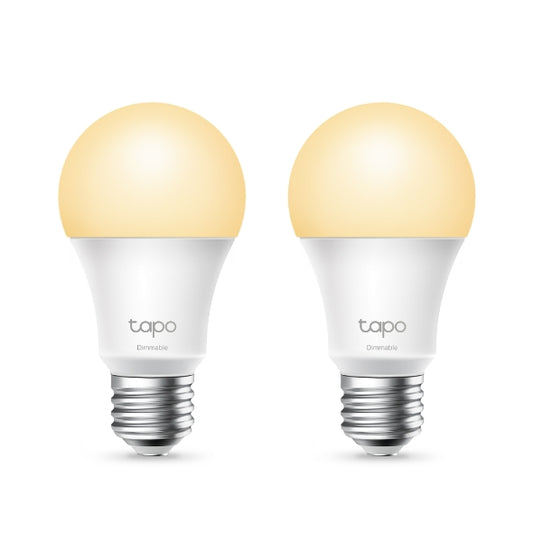 TP-Link Tapo L510E (2-Pack) Smart Wi-Fi Light Bulb - Dimmable