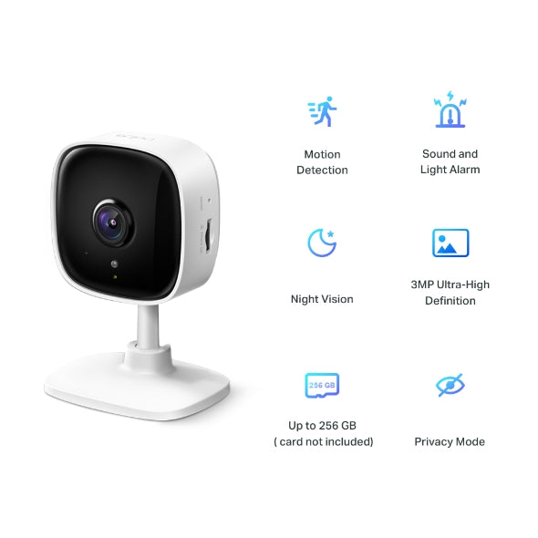 Tp Link Tapo C110 3Mp Home Security Wi Fi Camera - Everyday Elektronics South Africa