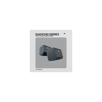 Volkano Diamond Series Usb Speaker Blue - Everyday Elektronics South Africa