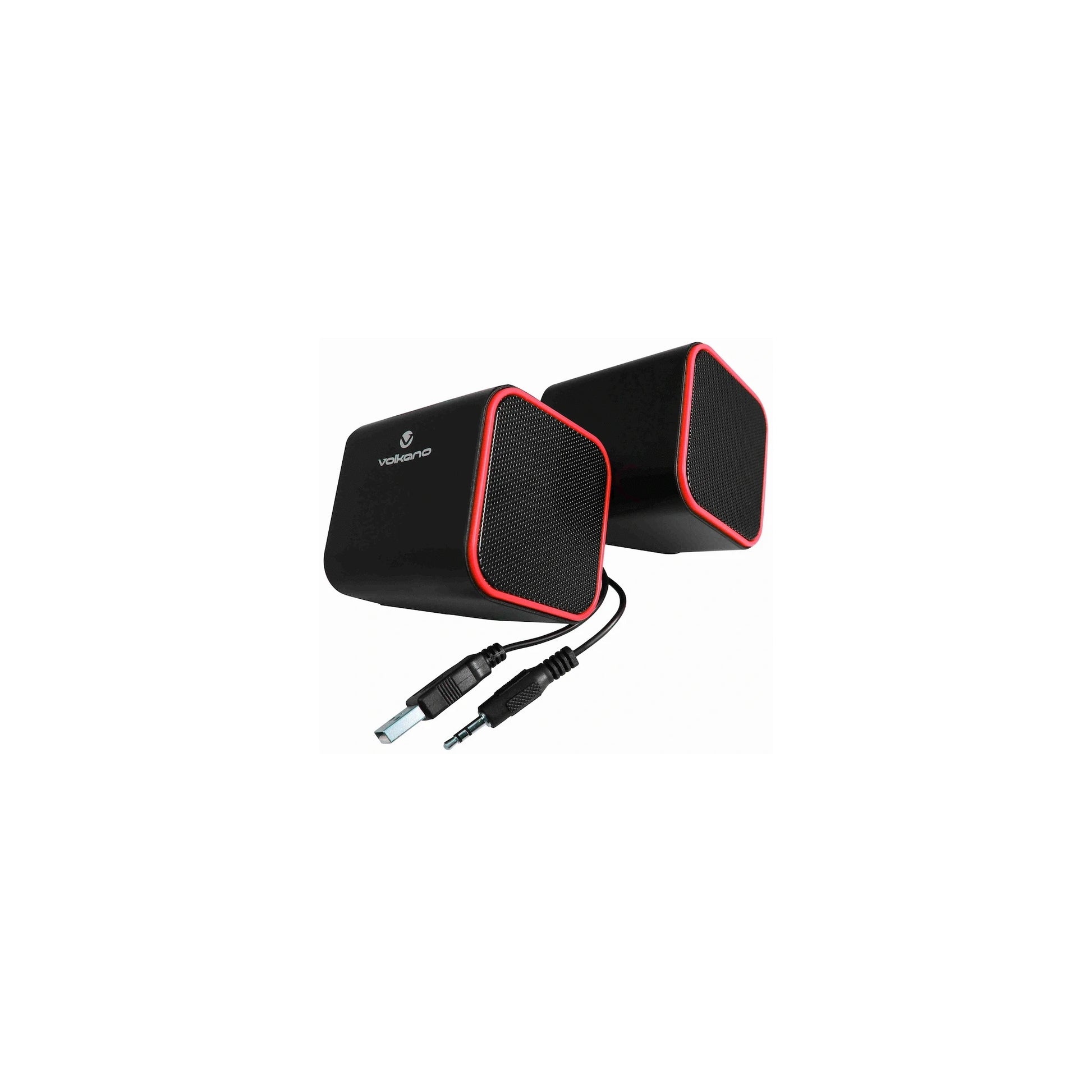 Volkano Diamond Series Usb Speaker Red - Everyday Elektronics South Africa