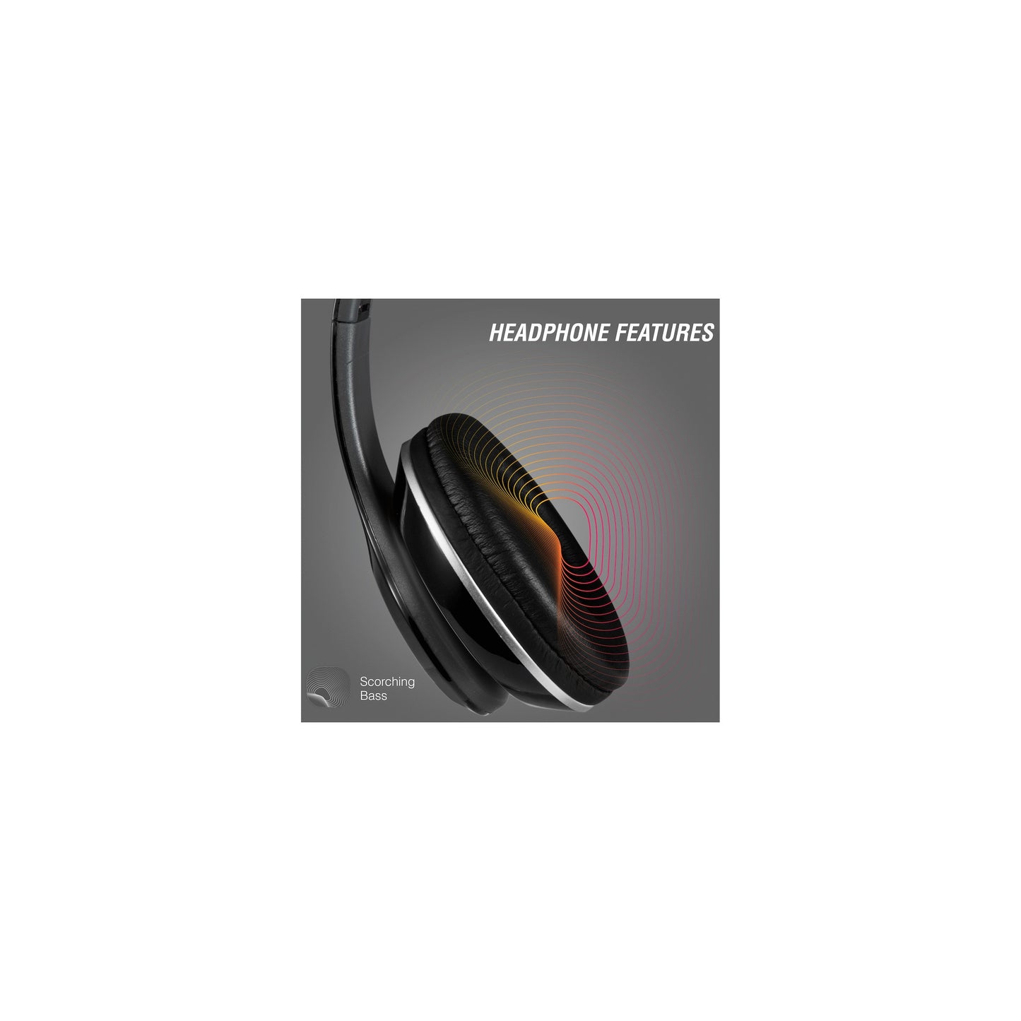 Volkano Falcon Headphones With Microphone Black - Everyday Elektronics South Africa