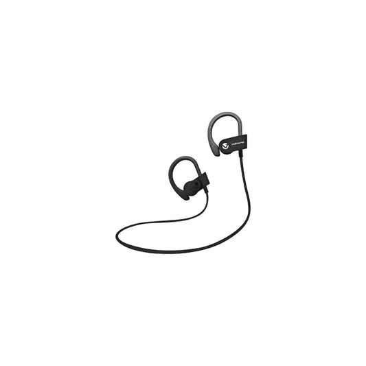Volkano Race Series Bluetooth Sport Earhook Earphones Black - Everyday Elektronics South Africa